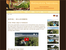 Tablet Screenshot of andalusien-individual.com